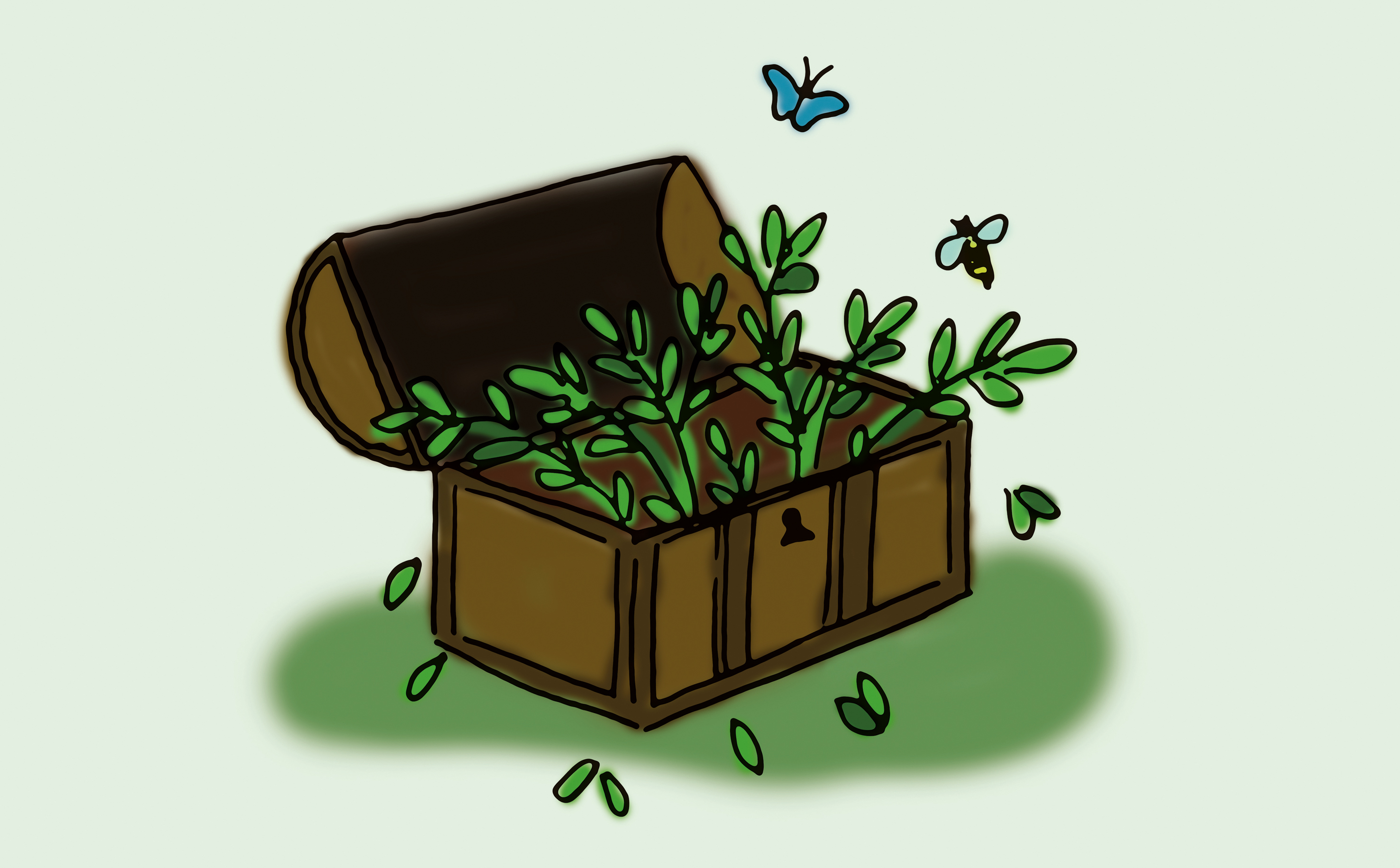 Idée verte contre la poubelle noire