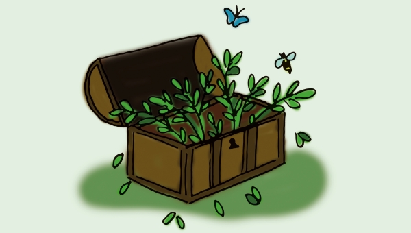 Idée verte contre la poubelle noire